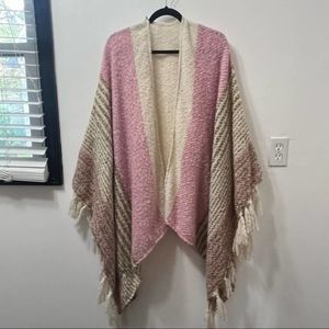 🎈Poncho Style Cardigan OS